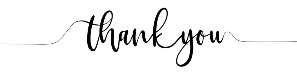 Thank You Page Banner